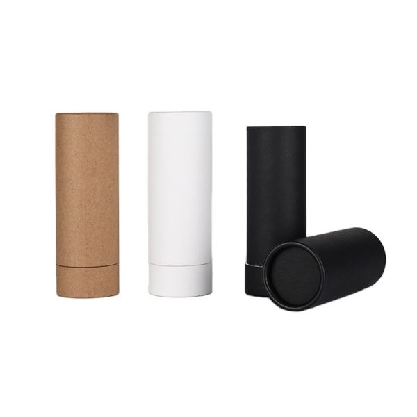 Quality Push Up Eco Friendly Kraft Packaging , Blister Biodegradable Chapstick Tubes wholesale