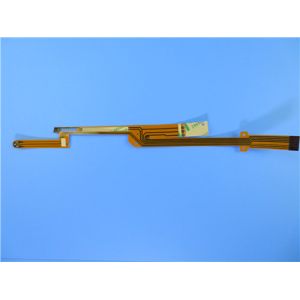 Double Sided Flexible PCB On Polyimide with Immersion Gold and 0.15mm Thick for