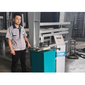 China Breight Colour Rotated Table Easy Operate For Sealant Pump Of Double Glazing Processing on sale
