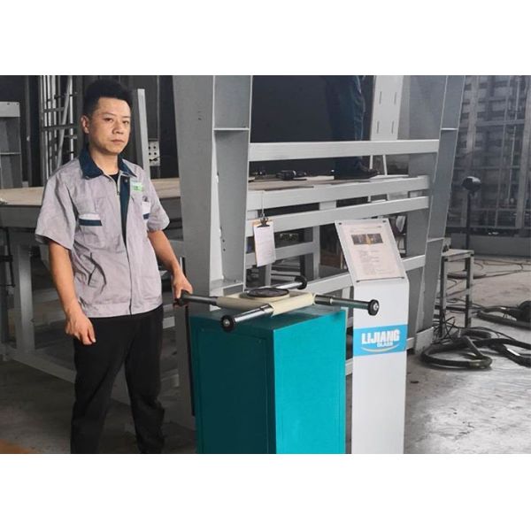 Quality Breight Colour Rotated Table Easy Operate For Sealant Pump Of Double Glazing Processing wholesale