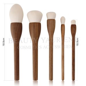Cheap 5piece Antibacterial Makeup Brushes Makeup Blending Brush Set Customizable for sale
