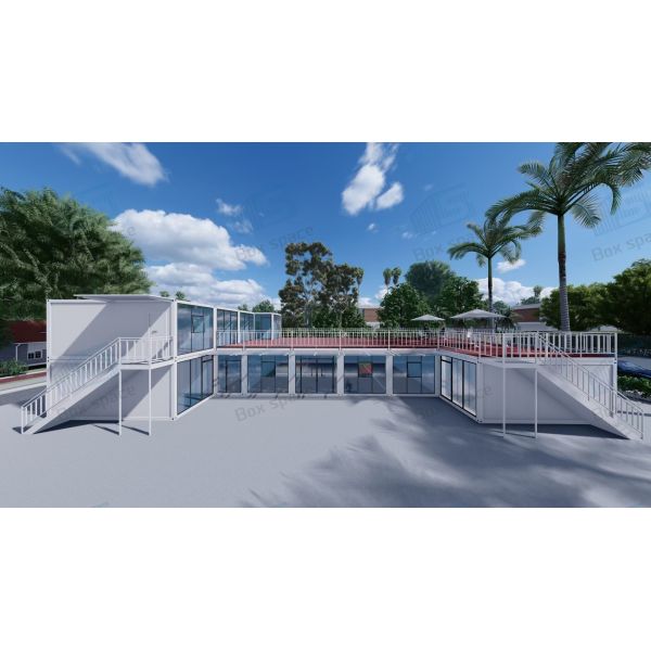 Quality Cheap Custom Small Office Prefab Modular Container Home Prefabricated Container House Tiny House For Construction Site wholesale