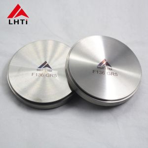 CNC Machined Titanium Forged Discs Titanium Round Cake for Industrial