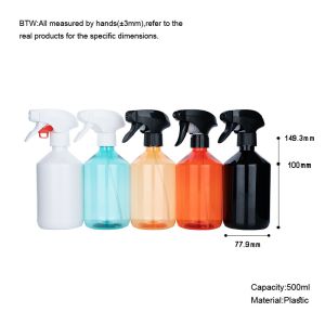 Large Trigger Spray Bottle 500ml Plastic Foam Pump Bottles 100mm