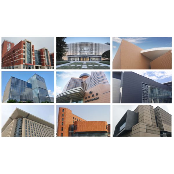 No - Static Exterior Ceramic Wall Panels With UV And Weather Resistance