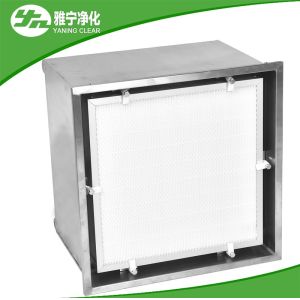 Powder Coat Steel Hepa Terminal Box With Smooth Diffuser Plate And Liquid Seal