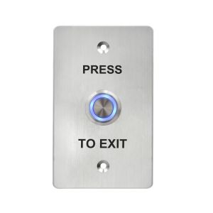 Stainless Steel Door Release Push to Exit Button with LED Indication