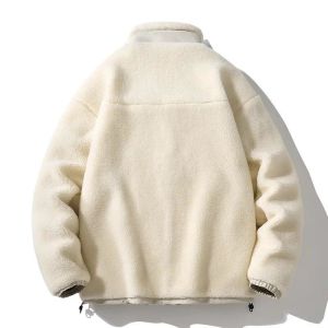 Premium Zip Up Sherpa Fleece Jacket 100% Cotton Custom Embroidery
