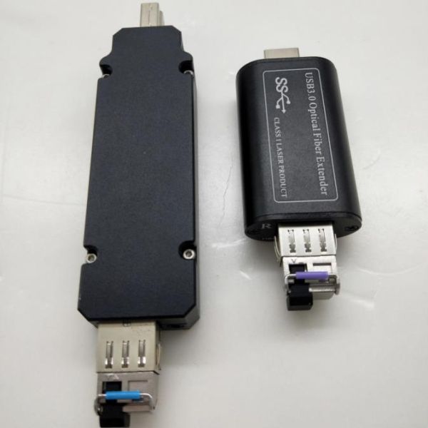 CE Fiber Optic USB Extender USB 3.0 Type B Male Connector