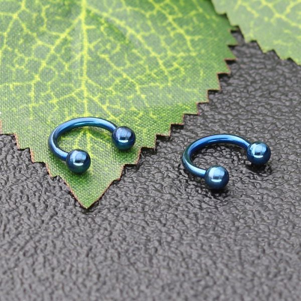 Custom made multi color nose ring body piercing jewelry factory