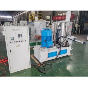 Plastic High Speed Hot Heating Cooling WPC PVC Powder Resin Turbo Mixer Machine