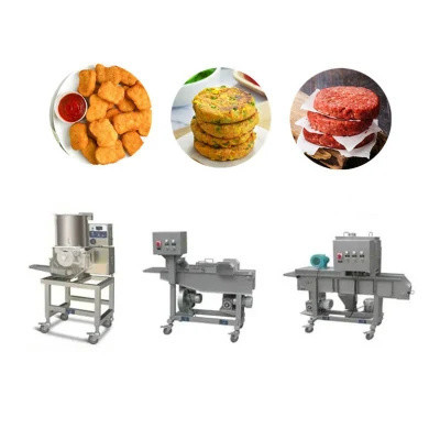 Automatic Grade Advanced Chicken Nuggets Patty Former Machine for Thermal