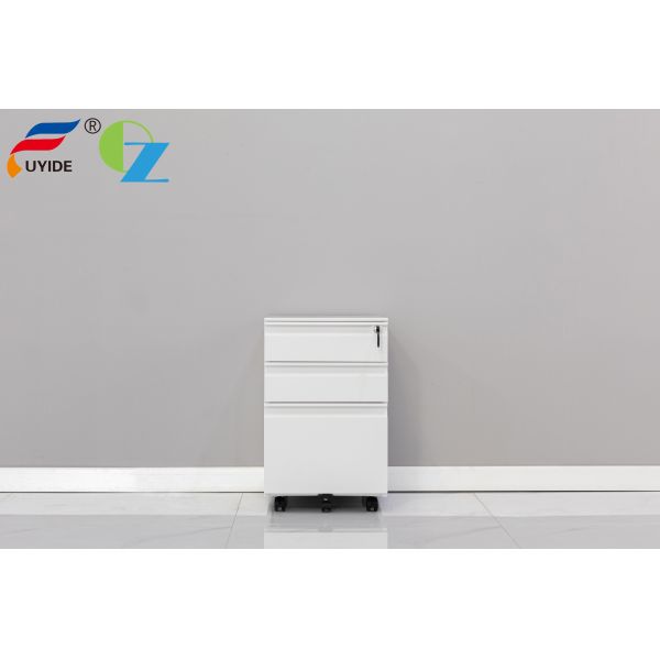 Quality Height 620mm Mobile Pedestal Cabinet Anti Tilt With Pull Handle wholesale