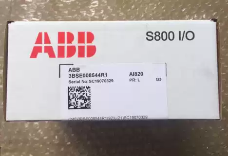 AI820 3BSE008544R1 ABB Analog Input Width 45mm