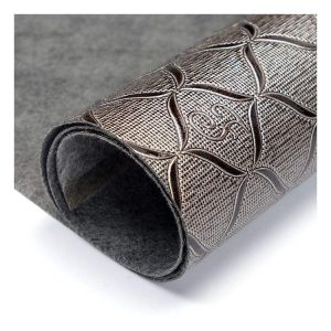 Spot Wholesale Pvc Bright Geometric Pattern Artificial Synthetic Leather