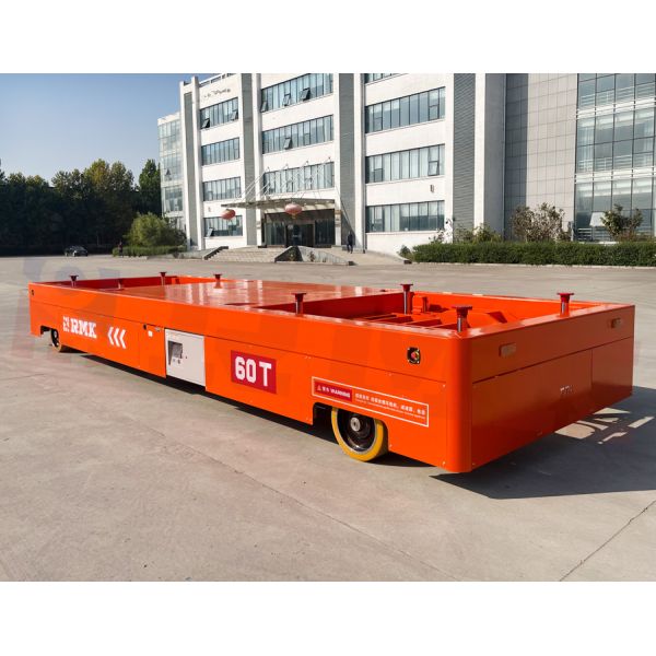 Industrial Production Electric Transfer Trolley 360 Degree Rotating Trackless Transfer Cart