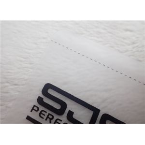 Dumb Face Scrub Transparent TPU Rubber Logo Patches With Rounded Corners