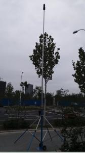 China light weight telescoping mast  15 meter telecom pole telescopic mast with tripod or without on sale