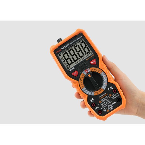 1000V CAT III Pocket Digital Multimeter , Electrical Multimeter Tester 600V CAT