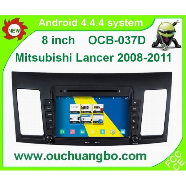 Ouchuangbo S160 Mitsubishi Lancer 2008-2011 DVD stereo gps kit android 4.4 build in wifi