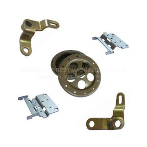 High Precision Customized Metal Bracket with SPCC Stamping Part and Tolerance /