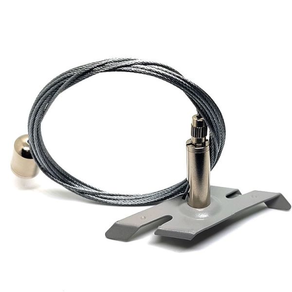 Stainless Steel Suspension System With Fixture Suspension Kit Linear Lighting