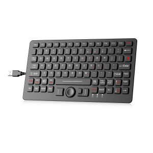 90 Keys Silicone Rubber Military Keyboard, IP65 Dynamic Sealed EMC Keyboard