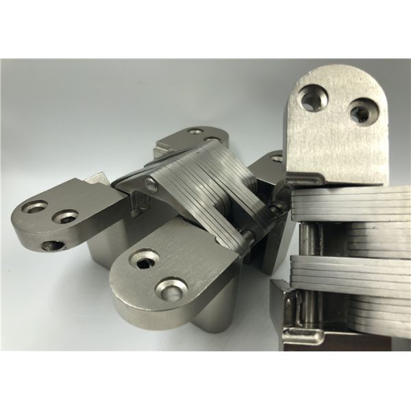 Anti Corrosion Zinc Alloy Heavy Duty Invisible Hinge For Villa Door Entrance Door