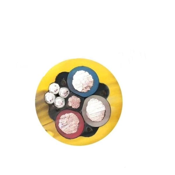 0.66kV 3+3+1/3+4+1 Cores Coal Mining Machine Shielded Rubber Sheathed Flexible
