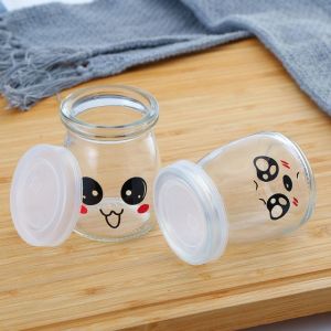 Factory Wholesale High Quality Jar Food Storage Canister Transparent Borosilicat