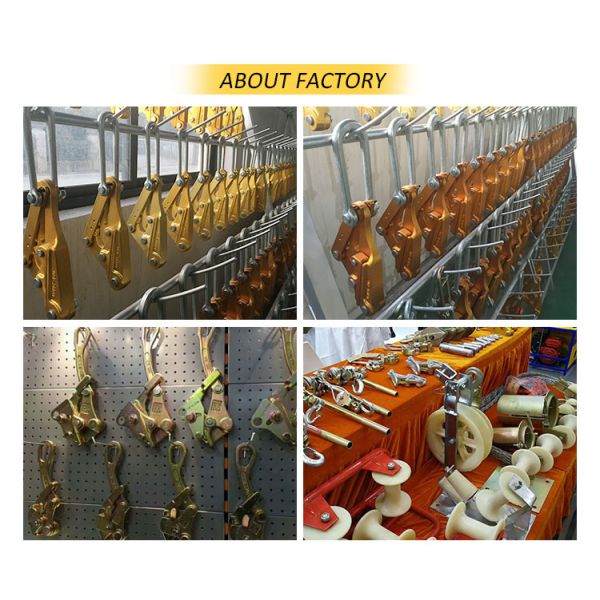 Insulated Cable Come Along Clamps Wire Puller Conductor Grips