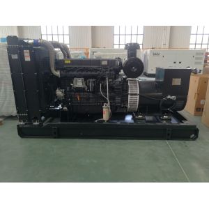 Shanghai Engine 300kw Diesel Generator with Smartgen / Deepsea Control System