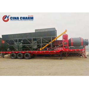 Portable Ready Mobile Mini YHZM50 Mix Concrete Mixing Plant