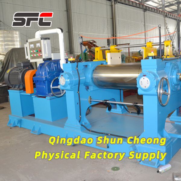 Quality Factory Price Two Roll Rubber Mixing Mill PLC Controlled wholesale