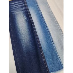 Woven 8.5oz High Spandex Twill Style Denim Fabric 10S For Jeans Ready Stock