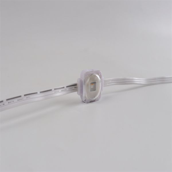 25mm Diameter LED Eave Lights for Christmas Decorations , IP67 RGB Point Light Source String Lights