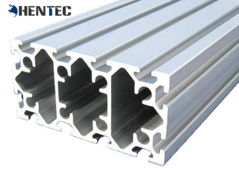 China Durable 6063 Anodized Aluminium Extrusion Frame System T Shape Long Life on sale