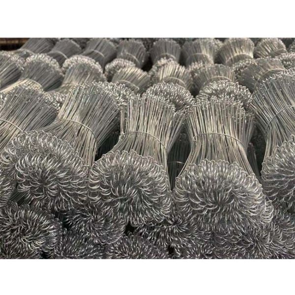 Quality 12" Double Loop Rebar Tie Wire Hot Dipped Galvanized 18 Gauge wholesale