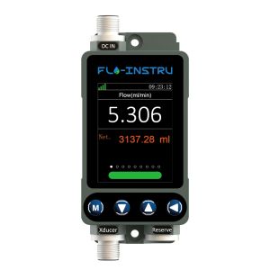 TM605P Ultrasonic Flow Meter Temperature Measurement for Accurate Data for Small