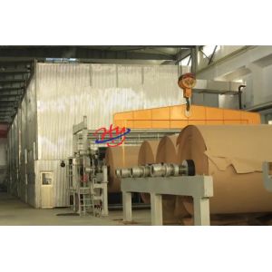 Cheap High Speed Fluting Kraft Paper Machine Fourdrinier Production Line 1800mm for sale