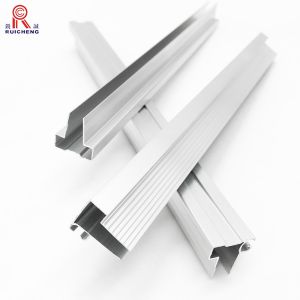 Customized Whiteboard Extruded Aluminum Profile Electrophoresis / Sandblast