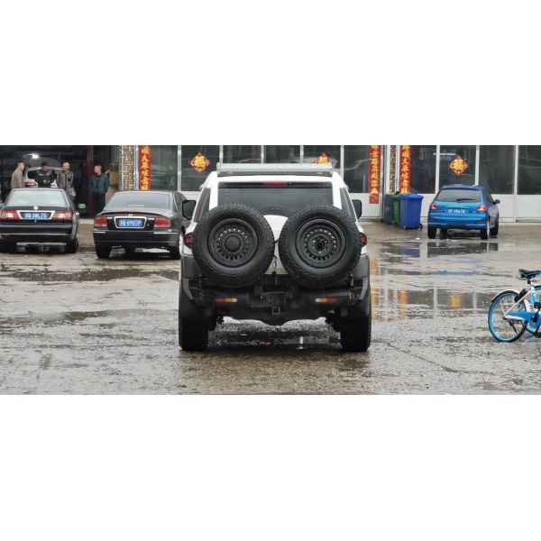 Toyota FJ Cruiser Bumper Front Bumper and Rear Bumper Set with Durable Winch Bull Bar