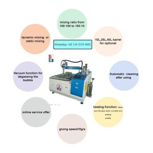 High Precision LED Gluing Machine for Silicone Filling Certification CE Approved