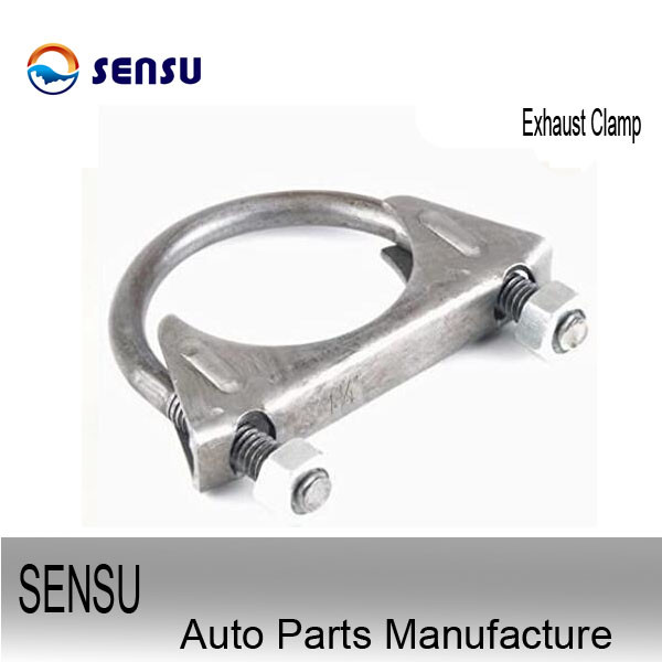 Quality SS316 4 Inch U Bolt Exhaust Clamp Heavy Duty Muffler Clamps ID 102.4mm Antirust wholesale