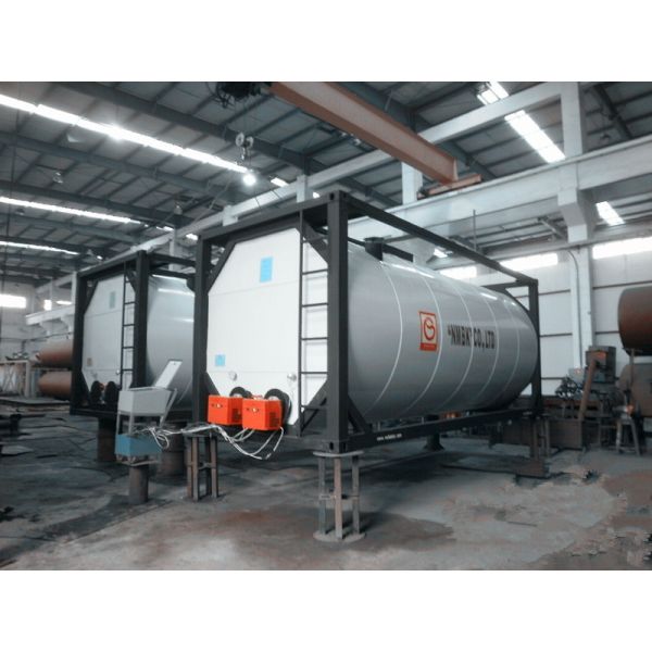 Quality Insulated  Asphalt Emulsion Storage Tanks Burner Direct Heating  System wholesale