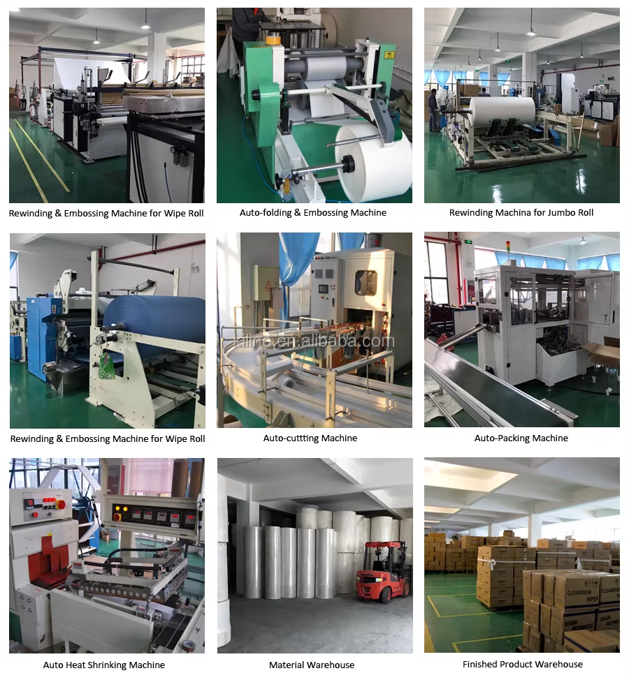 White Wood Pulp PP 60gsm Disposable Kitchen Towels Roll