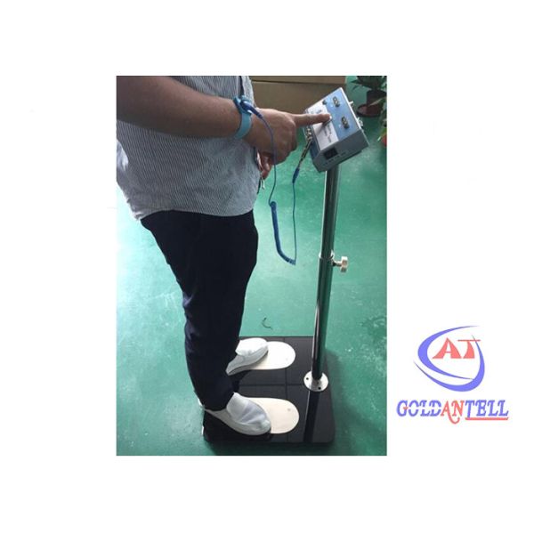 DC12v Turnstile Access Control System Wrist Strap Tester With Three State