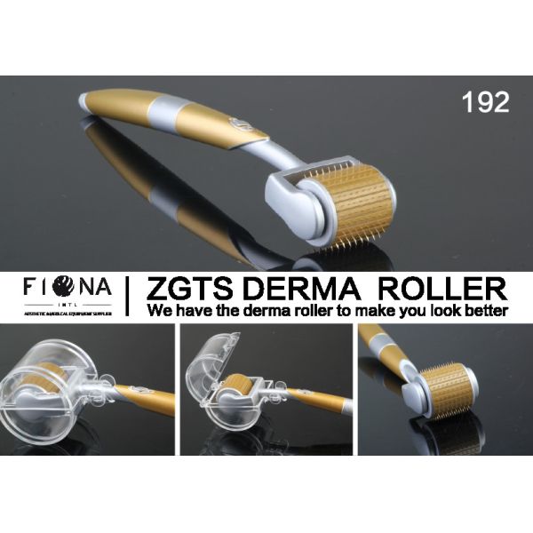 Professional Titanium Micro Derma Pen 192 Needles 3.0mm Needle Length Shrink