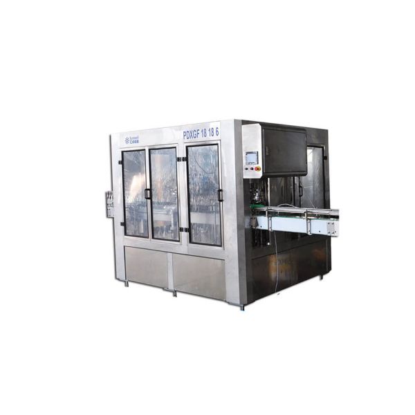 Glass Bottled Carbonated Beer Filling Machine Rinsing Capping 3 In 1 Packing