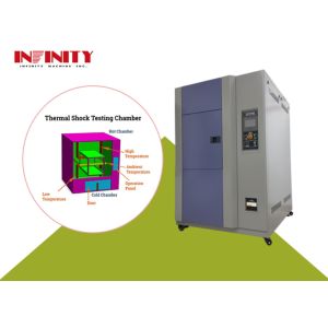 3 Slots Rapid Temperature Change Thermal Shock Chamber Environmatal Test Chamber